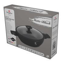 BERLINGERHAUS Pečící plech s titanovým povrchem 40 x 28,5 cm, Matte Black Collection BH-7910