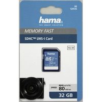 Hama microSDHC 16 GB Class 10 UHS-I 80 MB/s + Adapter/Mobile