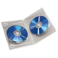 Hama Standard DVD Jewel Case, pack of 5, transparent