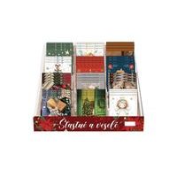 NEKUPTO KARTIČKY VÁNOČNÍ NA DÁRKY 6KS_hamashop