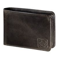 Pánska kožená peňaženka s ochranou dát CRYPTALOY H2C, HAMA 1923 Paris, tmavohnedá