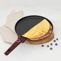 poklice d16cm, TITANIO-PYREX sklo, vč. dřev. úchytu