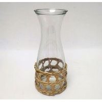 karafa 1,2L, dekorace ratan, sklo