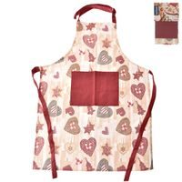 Zástěra kuch. bavlna SRDCE