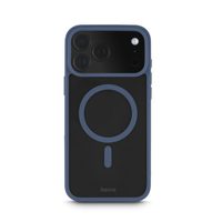 Hama Frame Protect, kryt pro Apple iPhone 17 Pro Max, magnetický, průhledný/modrý
