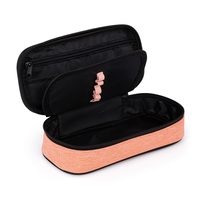 Etue PU úzká + elastic PASTELINI růžová