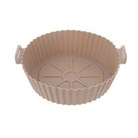 forma d20cm, do horkovzd.fritézy, hnědá, silikon