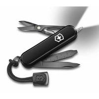 nůž 7-funkcí 58mm Signature Lite Onyx Black, LED sv., Victorinox