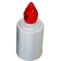 svíčka LED hřbit. červ./bílá ZE1, elektr., 88dní