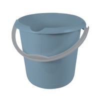 vědro 10l s výlev. sever.modrá, d30x28cm, plast