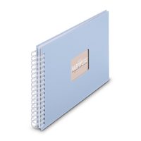 Hama album klasické spirálové ROMANCE 28x24 cm, 40 stran, černé listy