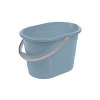 vědro 13l s výlev., sever.modrá, 37x26x25cm, plast