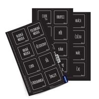 Samolepky na dózy BLACK