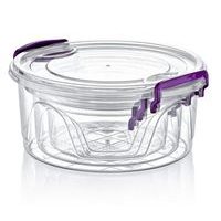 box-sada 3ks, kulatá, 0,3l, 0,6l, 1,2l, drž.uzávěr, plast