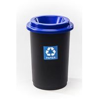 koš odp.50l ECO BIN modrý,tříd.odp.,plast