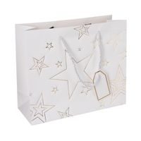 Dárková taška hvězda 31x12x26 cm