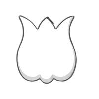 Vykrajovačka tulipán