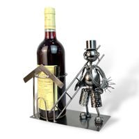 Stojan na víno kovový - Kominík