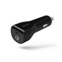 Hama rychlá USB nabíječka do vozidla, USB-C, Quick Charge 4+ / Power Delivery, 27 W
