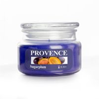 Provence SVÍČKA VE SKLE S VÍČKEM 200G SUGARPLUM, 1 KNOT_hamashop
