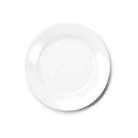 talíř d19,0cm dezertní, JANE, 2.jakost, bílý klasic., porcelán