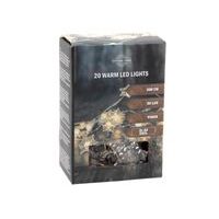 HIT ŘETĚZ SVĚTELNÝ VLOČKY S ČASOVAČEM, 3XAA 10CM 30CM_hamashop