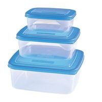 heidrun SADA 3 KS PLASTOVÝCH ČTVERCOVÝCH DÓZ_hamashop