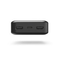 Hama ALU15HD, powerbank, 15000 mAh, 3 výstupy: 1x USB-C, 2x USB-A, hliníkové provedení, antracitová