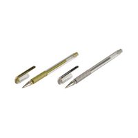 Hama hybrid Gel Grip Creative Pen Set, golden/silver