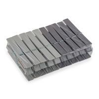 TORO KOLÍČKY NA PRÁDLO 20KS PLAST ŠEDIVÁ 2ASS_hamashop