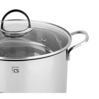 CS SOLINGEN Hrnec s poklicí nerez 40 cm / 50 l TRIER CS-093198