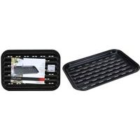 tác gril.1ks, 34x24x2cm, obd., děrov., nepřilnavý, kov