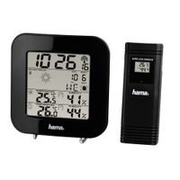 Hama EWS-200 Weather Station, black