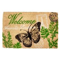 rohož 60x40cm MOTÝL welcome, kokos