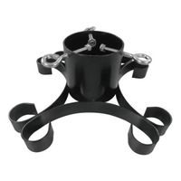 stojan d 9,5cm, LYRA, vánoční stromek, 33x33cm, kov