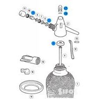 ND-sada gum.těsnění sif.lahve KOVOČAS (KOVO)