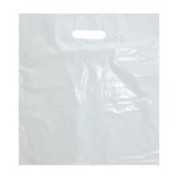 taška PE odnosná velká pro prodejny, 55x55+50/ 0,06mm, bílá