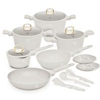 BERLINGERHAUS Sada nádobí s titanovým povrchem 15 ks Sahara Collection BH-8081