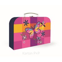 Kufřík lamino 34 cm Motýl
