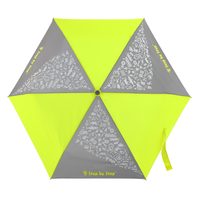 Dětský skládací deštník s magickým efektem, neonová žlutá