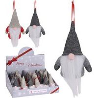 závěs SKŘÍTEK 12cm, 2druhy, textil, dek.