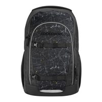 Školní batoh coocazoo MATE,Dark Mission, certifikát AGR