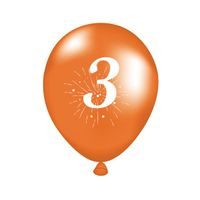 TORO BALÓNKY 5KS, POTISK, ČÍSLICE 3_hamashop