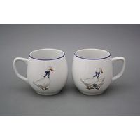 hrnek 300ml BAŇÁK-HUSY U666, čes.porcelán