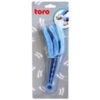 TORO Čistič žaluzií plastový s houbičkou, 20, 5 x 4, 6 cm_hamashop