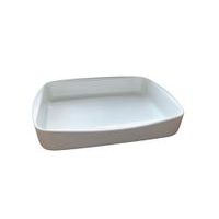 mísa 36x29x6,0cm, LEGIO hladká, zapék.,bílý čs.porcelán