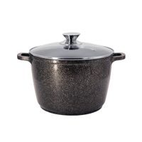 KITCHISIMO HRNEC S POKL.KITCHISIMO 24X16,5 HLINÍK KERAM. 6,2L_hamashop