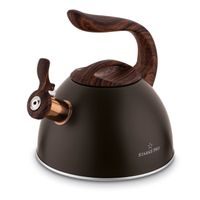 čajník 2,5l STRALRT hnědý, indukce, víčko, NR