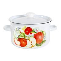 TORO HRNEC S POKLICÍ 4,5L DEKOR OVOCE, SMALT_hamashop