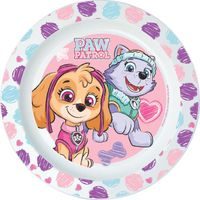 STOR TALÍŘ PLASTOVÝ PAW PATROL, PRŮMĚR 22 CM, RŮŽOVÁ_hamashop